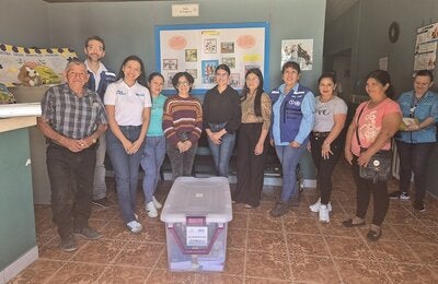 Proyecto CERF entrega materiales lúdicos para salud mental en Machuca, Ocotepeque