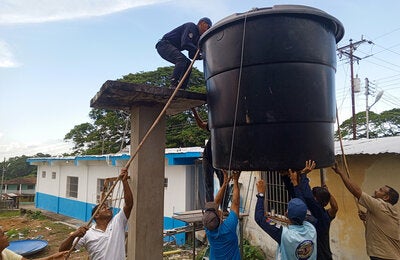 Las obras en el consultorio de Piacoa se realizaron a finales de 2024