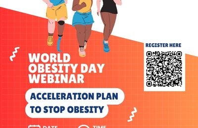 three people running