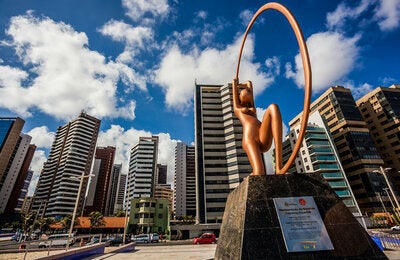 Ponto turísitico em Fortaleza