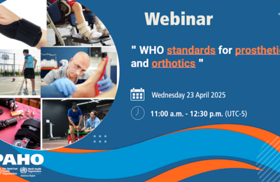 Webinar WHO standards for prosthetics and orthotics