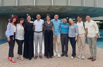 Participantes Missão de Cooperação Técnica OPAS/OMS sobre o fortalecimento da vigilância de influenza e vírus respiratórios