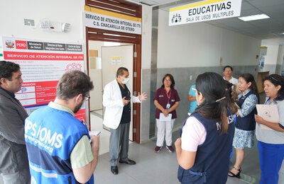 Visita de cooperación técnica al Servicio de Atención Integral de ITS