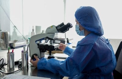 Área de laboratorio de uno de los Establecimientos de Salud visitados