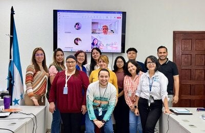 Equipo del PAI Honduras capacitado en monitoreo