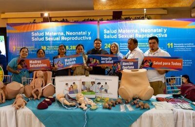 personal de salud presenta buenas prácticas para reducir mortalidad materna