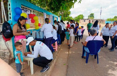 Los puntos de vacunación están activos en todo el territorio venezolano