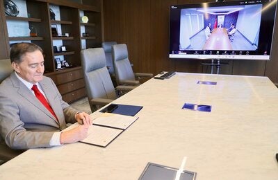 Virtual Signing of Country Cooperation Strategy 2025-2030 Between PAHO/WHO and Trinidad and Tobago. Dr. Jarbas Barbosa Da Silva, Director of the Pan American Health Organization (PAHO-WHO)