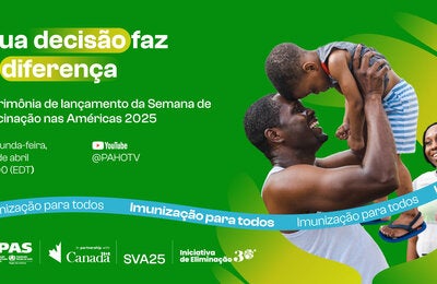 VWA lauching cereminy flyer portuguese