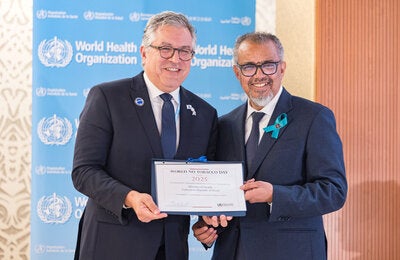 Tedros Adhanom e Ministro da Saúde do Brasil Alexandre Padilha