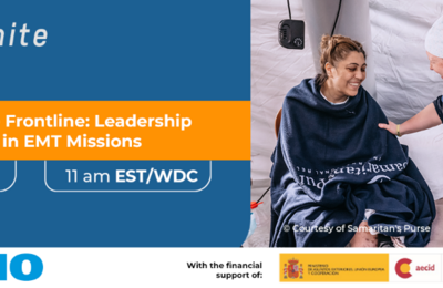 EMTignite webinar: "Nursing on the Frontline: Leadership and Care in EMT Missions"