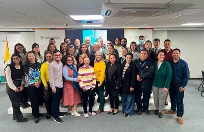 Personal asistente al taller de fortalecimiento en salud publica