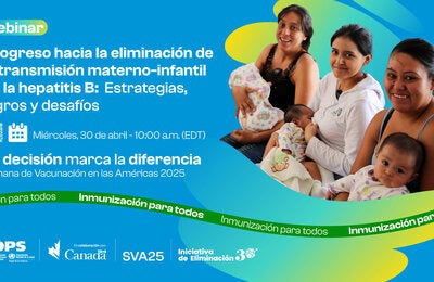 Hepatitis B mother child transmission elimination spanish