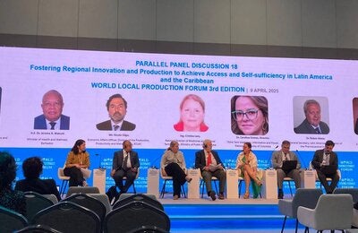 PAHO at the World Local Production Forum