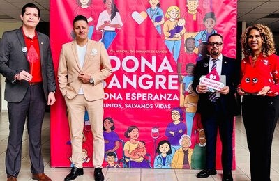 Autoridades y embajador campaña-Día Donante Sangre