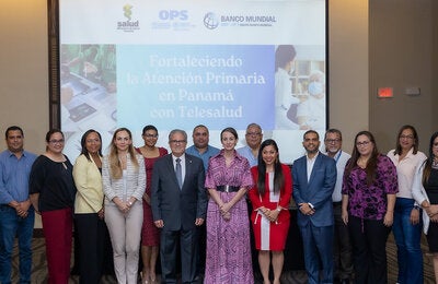 Fotografía grupal del aller Nacional Autoevaluación de Competencias para la Prestación de Servicios de Telemedicina.