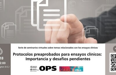 Protocolos preaprobados para ensayos clínicos