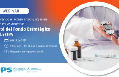 Glucomentro e imagen con detalle del evento