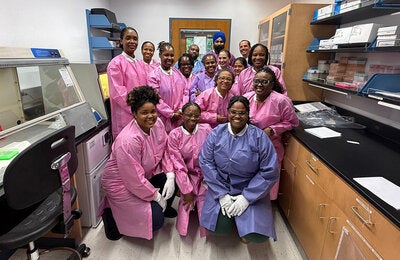 Participants attending workshop