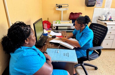 Nurses at Mocho Health Center