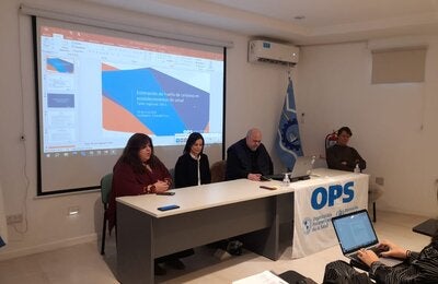 Foto de la apertura del taller