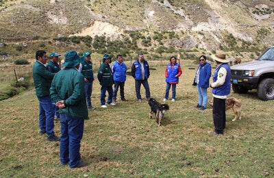 Red de Salud Jauja / Equipos técnicos realizan visita de campo en la zona de Canchayllo, Jauja, Junín