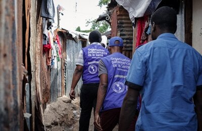 PAHO Personal in an IDP Site