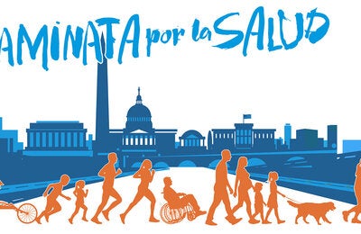 Banner Caminata por la Salud