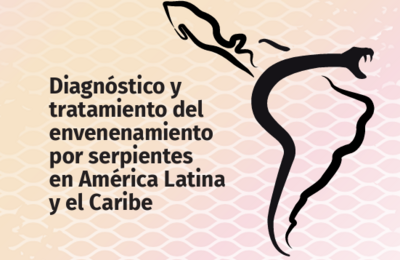 portada guia diagnóstico y tratamiento del envenenamiento por serpientes