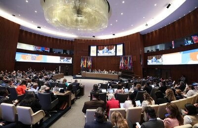 Las máximas autoridades de salud de las Américas se reúnen en el 62 Consejo Directivo de OPS