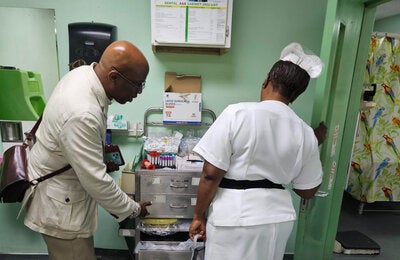 IPC assessment at a hospital