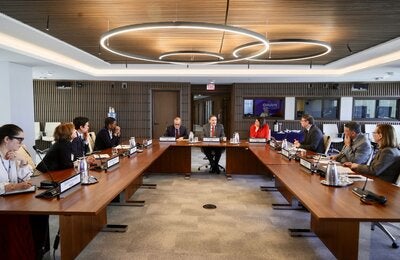 reunión de líderes banco mundial, OPS, BID