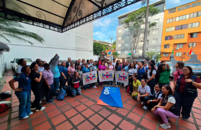 Grupo de personas pertenecientes al taller