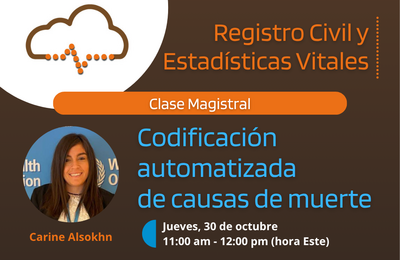 Clase Magistral: Codificación automatizada de causas de muerte