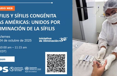 Webinario: La Sífilis y Sífilis congénita en las Américas