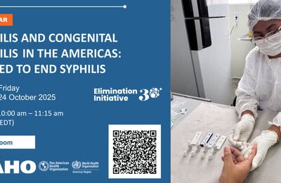 Webinar: Syphilis and Congenital Syphilis in the Americas