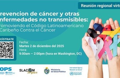 Prevención de cáncer y otras enfermedades no transmisibles: promoviendo el Código Latinoamericano y Caribeno contra el Cáncer