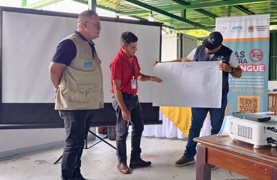 Equipos de Salud Familiar aprenden a elaborar croquis