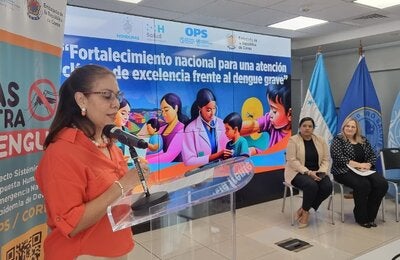 formación de clínicos en atención del dengue grave