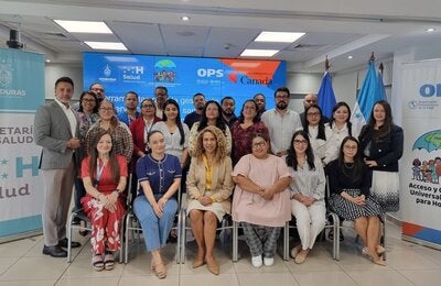 Participantes en el taller de herramientas de agua y saneamiento