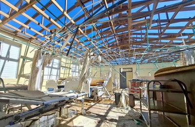 Health facility destruction