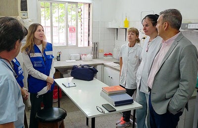 Foto de una de las visitas en Salta