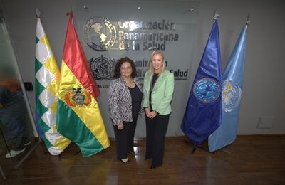 Visita Ministra a OPS