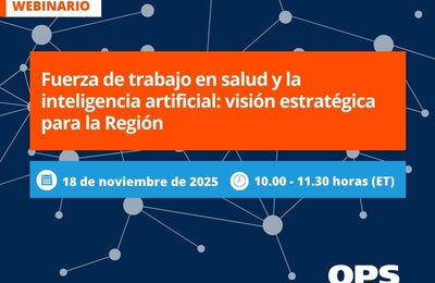 seminario web la fuerza de trabajo en salud y la IA