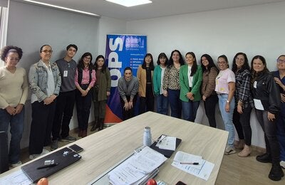 Foto grupal Capacitación en diagnóstico y vigilancia molecular y genómica de E. coli en el marco de la Red PNALC