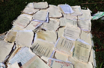 Damaged patient records
