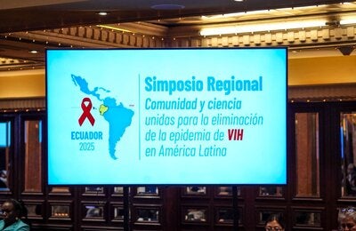 Simposio Regional, “Comunidad y Ciencia Unidas para la Eliminación de la Epidemia de VIH en América Latina”