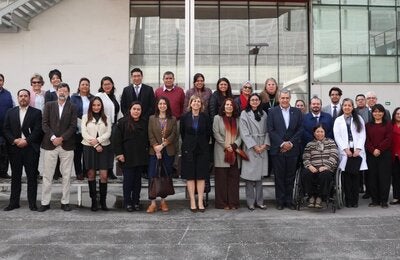 Foto grupal de las y los integrantes de los Centros Colaboradores de la OPS/OMS en México