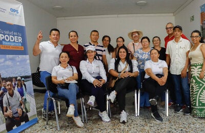 Personal participante en taller de Fiebre amarilla