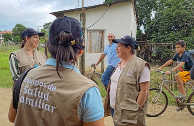 ESFAM en acción en Santa Bárbara